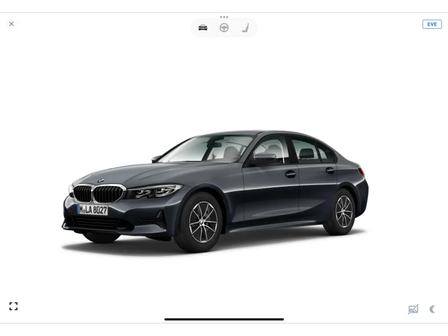 BMW 318 d Berline Grau - 1