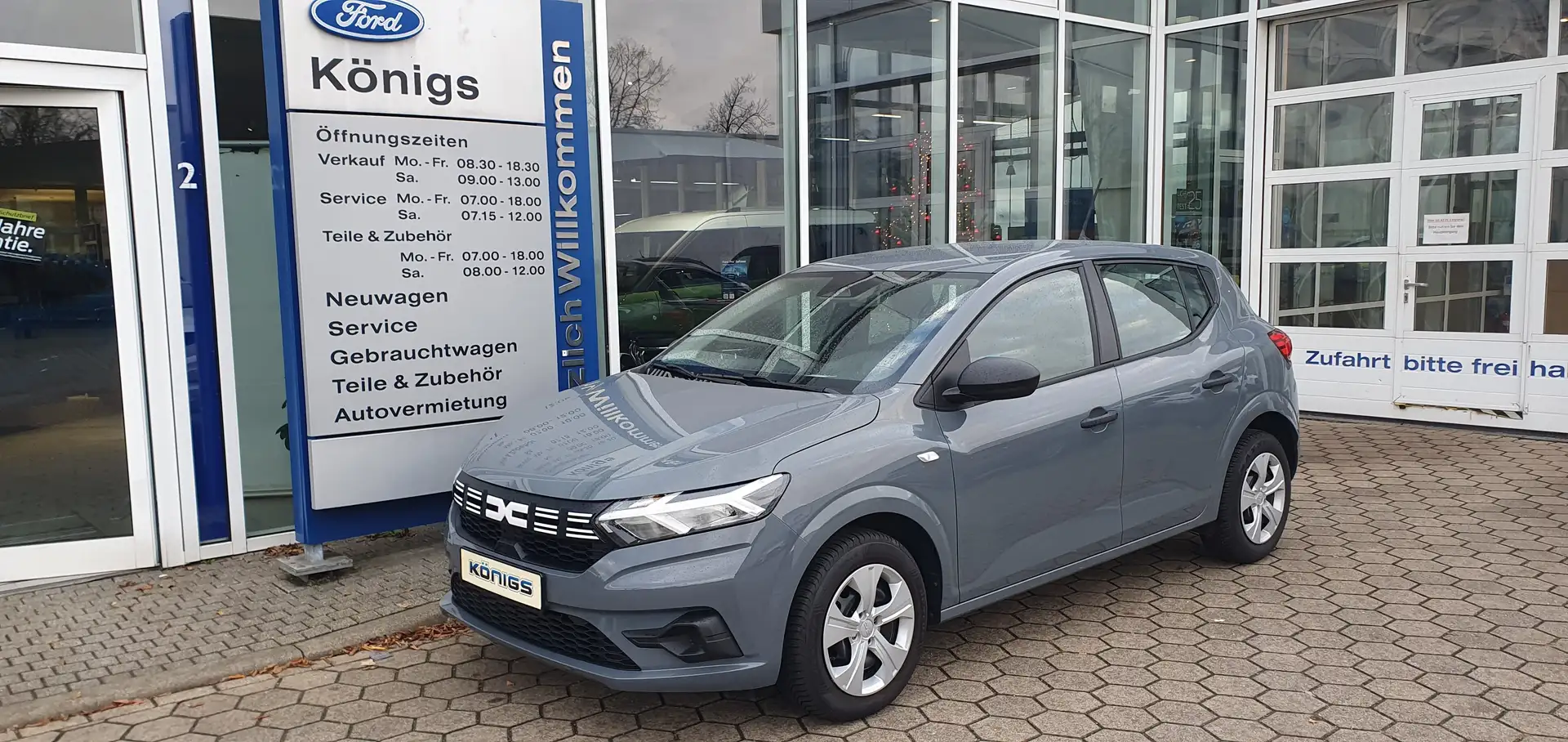 Dacia Sandero Essential "Radio - Tempomat - Klimaanlage" Gris - 1