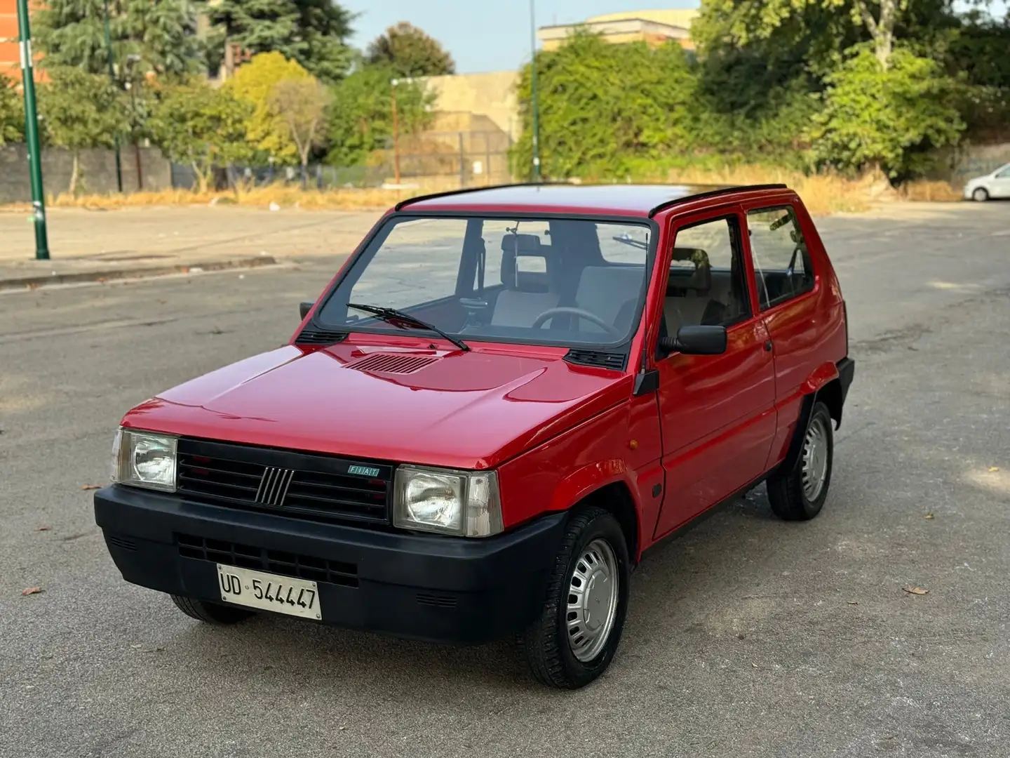 Fiat Panda 750 Fire 1987 GPL Restaurata Rouge - 1