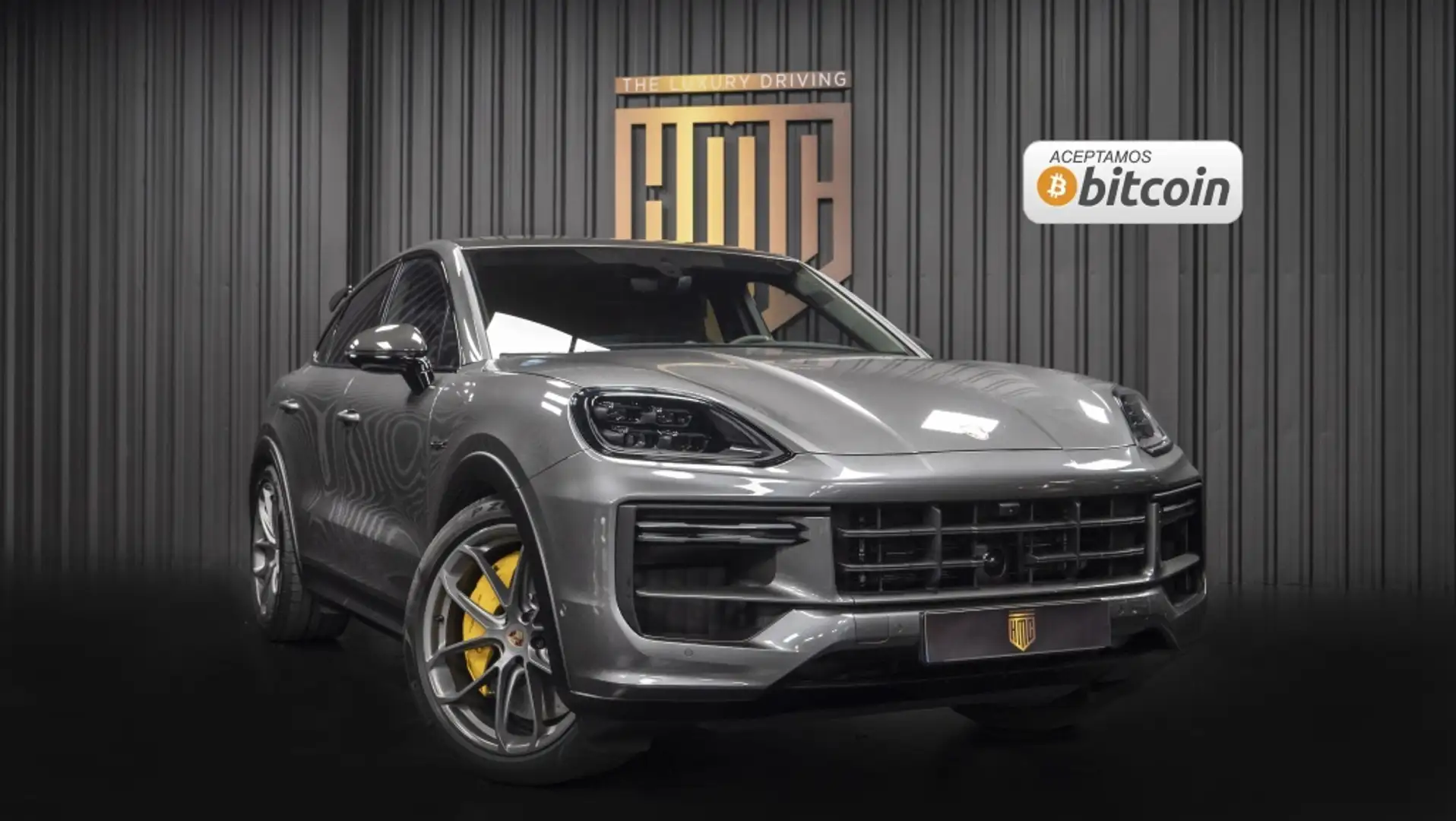 Porsche Cayenne Coupé Turbo E-Hybrid GT Aut. Gris - 1