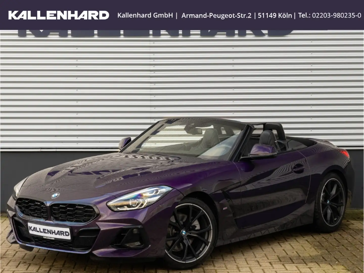 BMW Z4 sDrive 20 i M Sport-Manuell-M-Sitze-Harman-Kardon Violett - 2