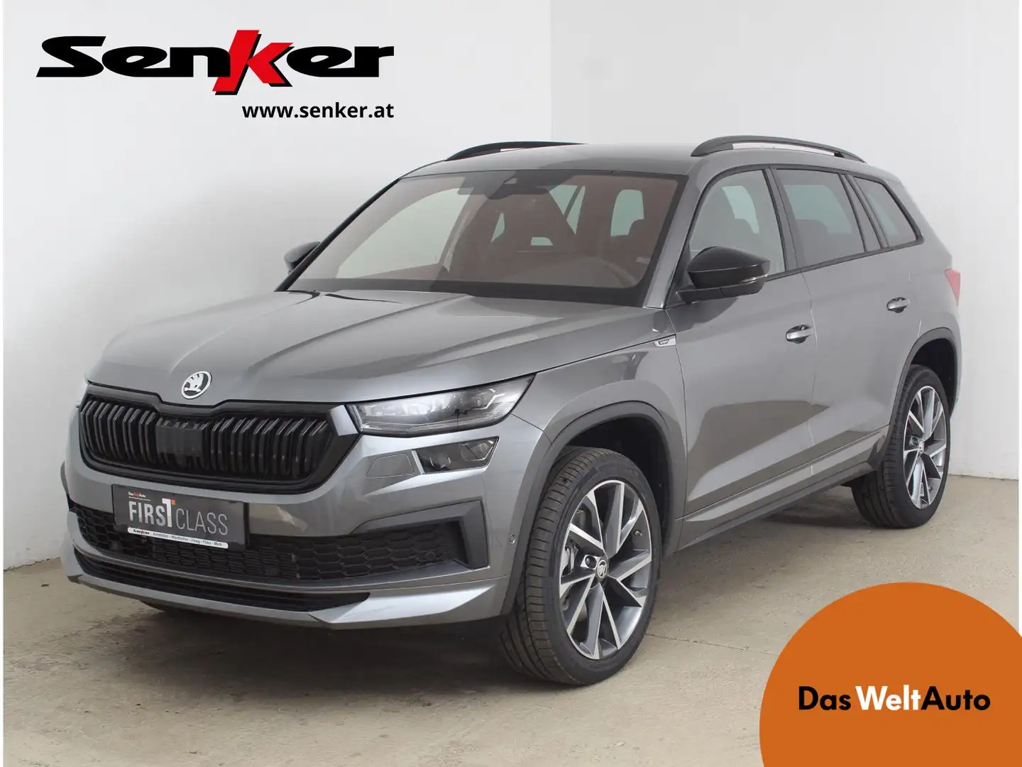 Skoda Kodiaq 4x4 Sportline TDI DSG Grau - 1