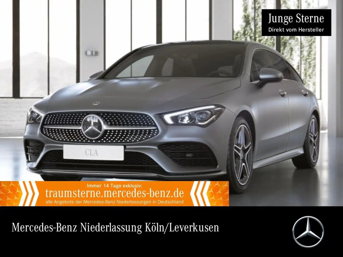 Mercedes-Benz CLA 250 e AMG+NIGHT+PANO+AHK+LED+BURMESTER+KAMERA Grau - 1