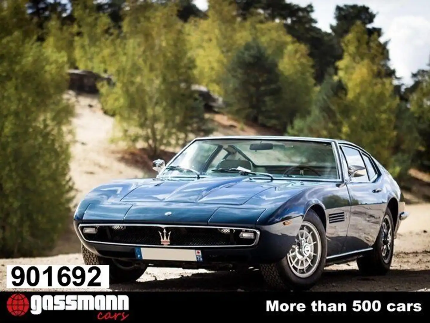 Maserati Ghibli 4.7L, Originalzustand- Typo AM115 Blau - 1