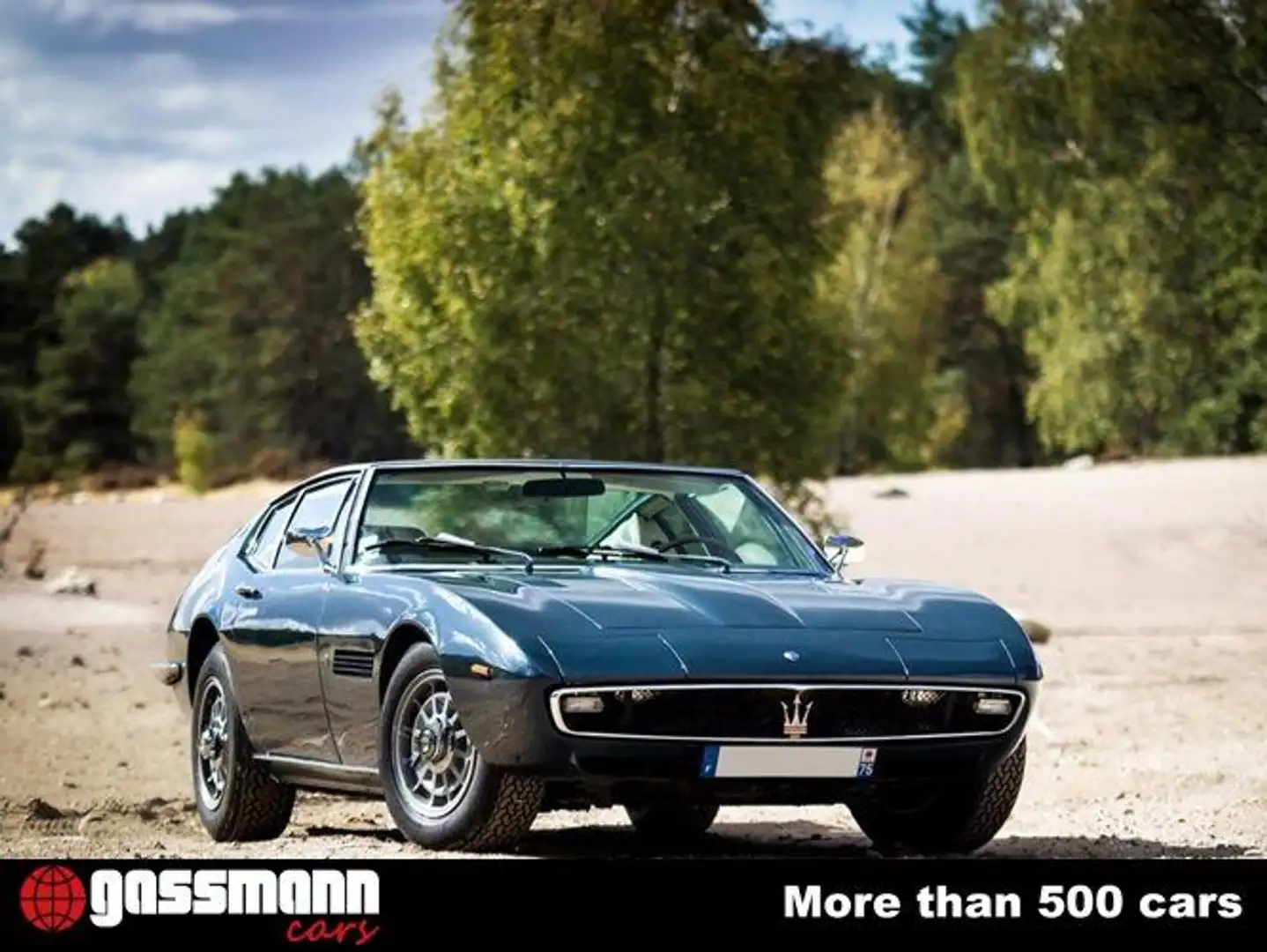 Maserati Ghibli 4.7L, Originalzustand- Typo AM115 Blau - 2