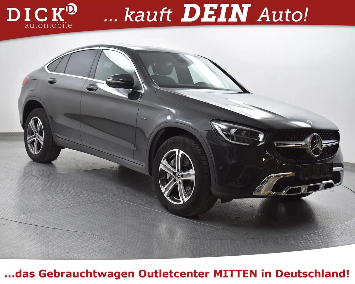 Mercedes-Benz GLC 300 GLC300de Coupe 4M PANO+STANDHZ+WIDES+KAM+LED+ACC Grau - 1
