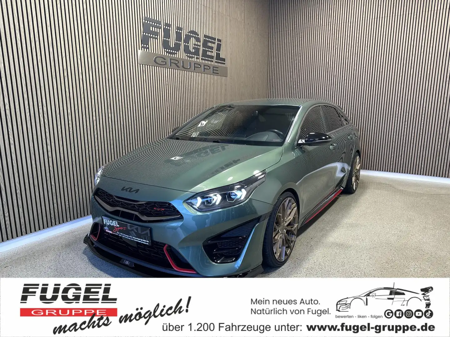 Kia ProCeed / pro_cee'd 1.6 T-GDI DCT GT FUGEL SPORT Grün - 1