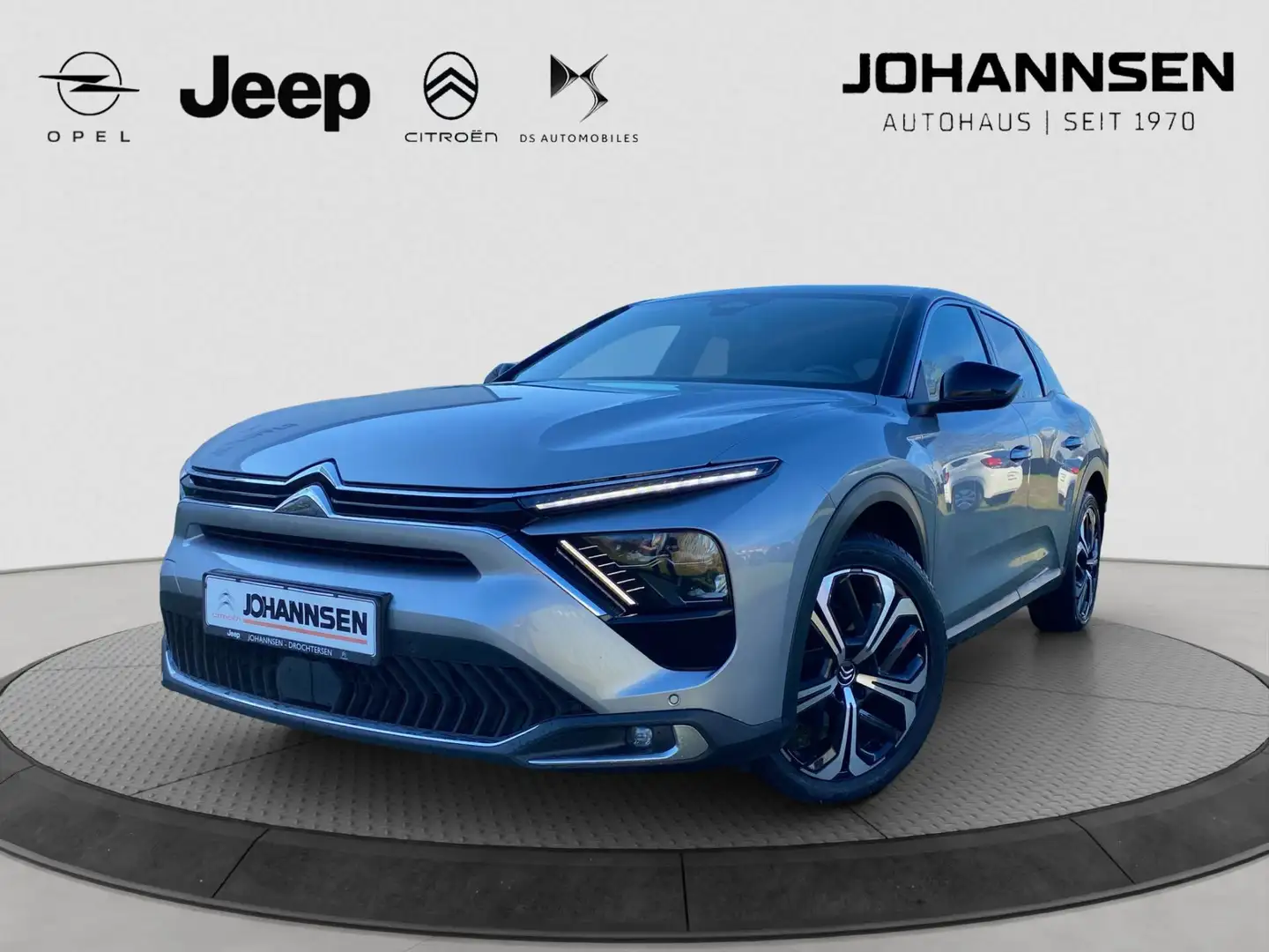 Citroen C5 X Feel PT130 EAT8 Aut. Navi Kamera SHZ LMF Grigio - 1