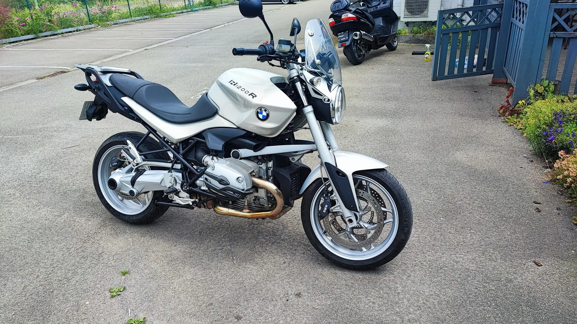 BMW R 1200 R valises latérales et centrales Beige - 1