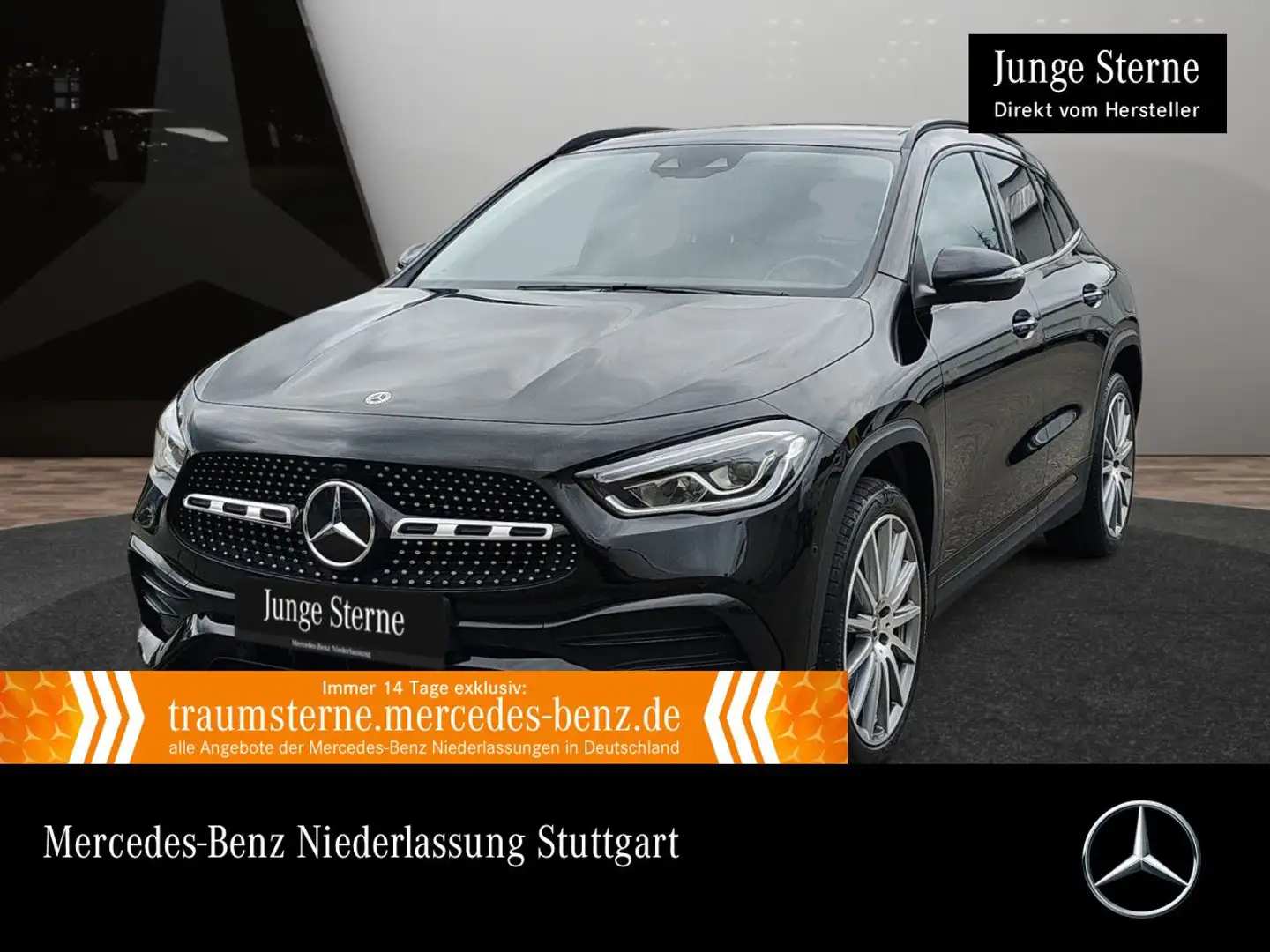 Mercedes-Benz GLA 250 e AMG+NIGHT+PANO+360°+LED+TOTW+8G Schwarz - 1