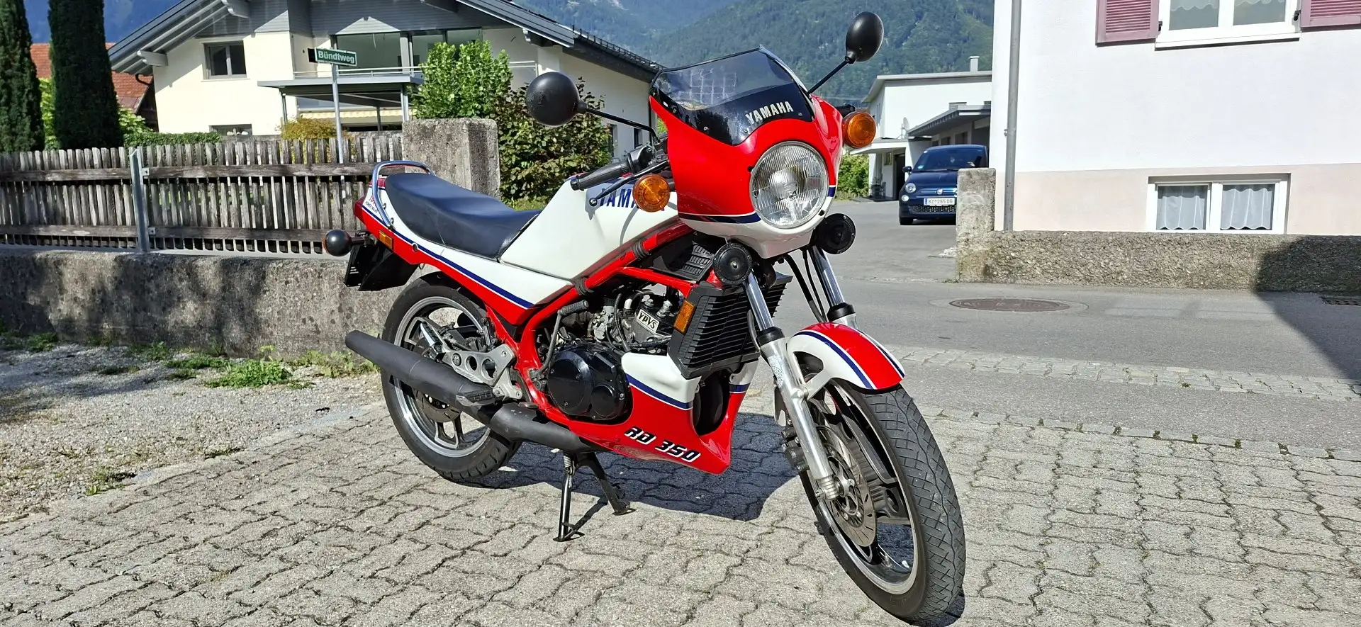 Yamaha RD 350 Ypvs 2 Takt Blanc - 1