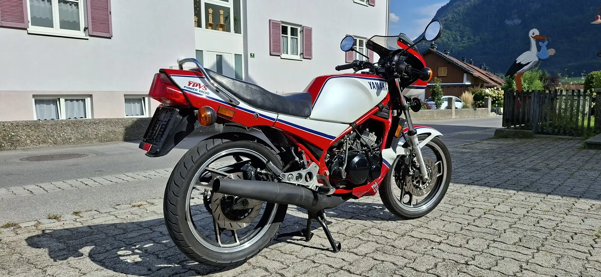 Yamaha RD 350 Ypvs 2 Takt Blanc - 2