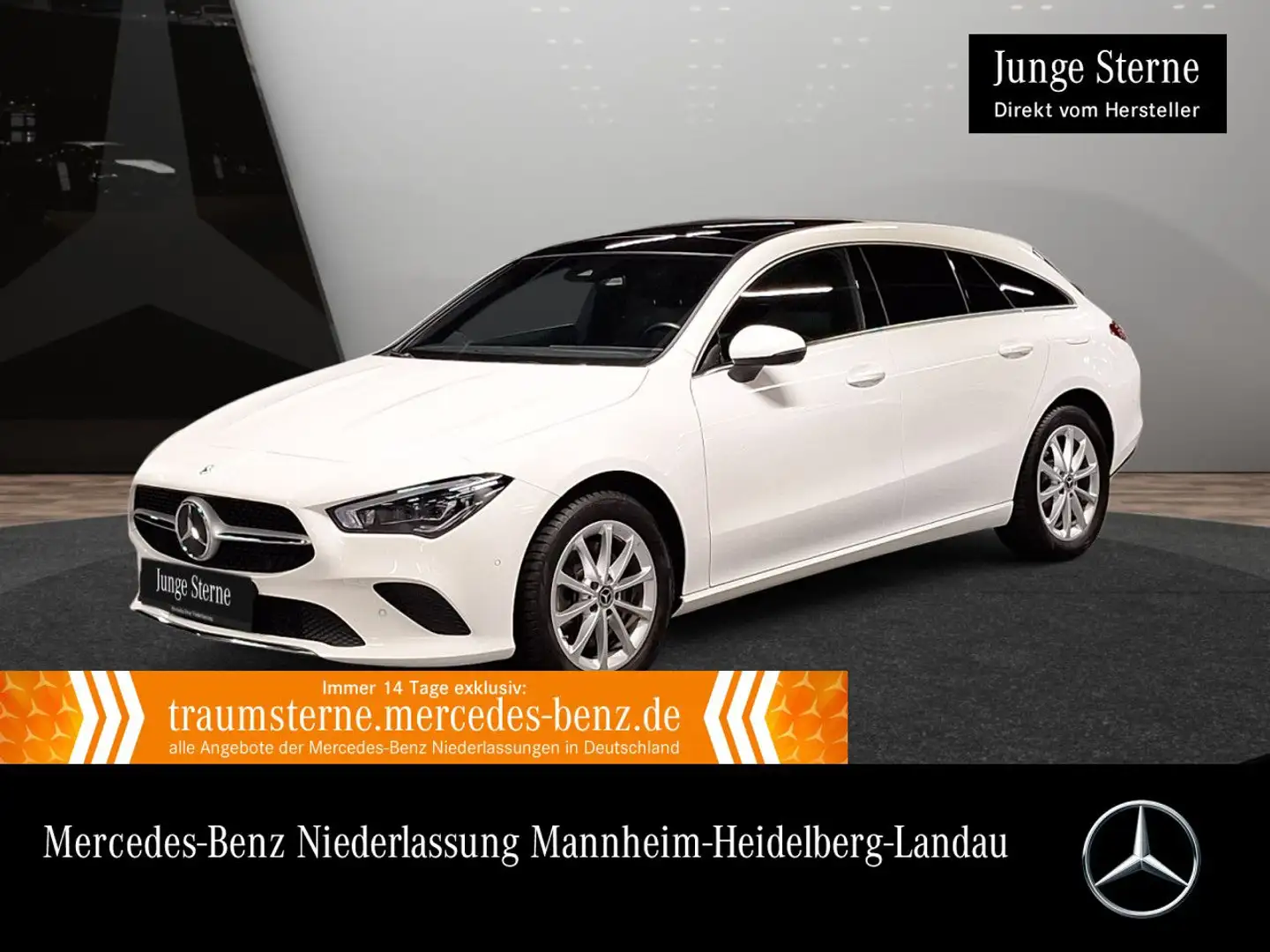 Mercedes-Benz CLA 250 e PROGRESSIVE+PANO+MULTIBEAM+KAMERA+8G Weiß - 1