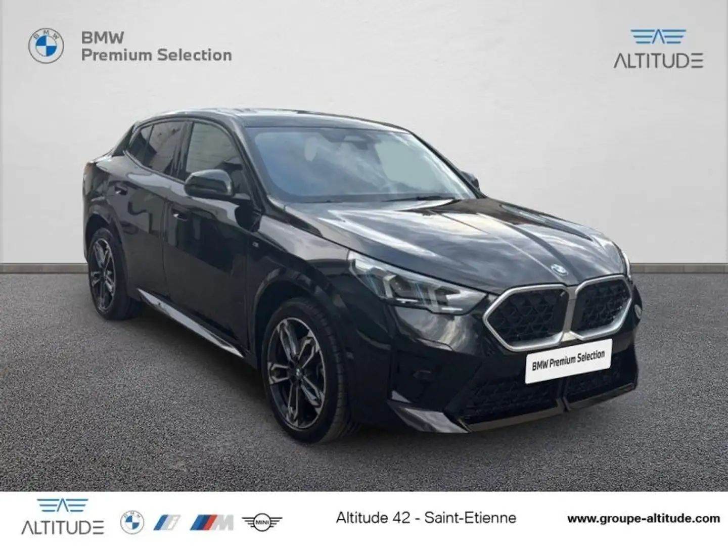 BMW X2 sDrive20iA 170ch M Sport DKG7 Noir - 1