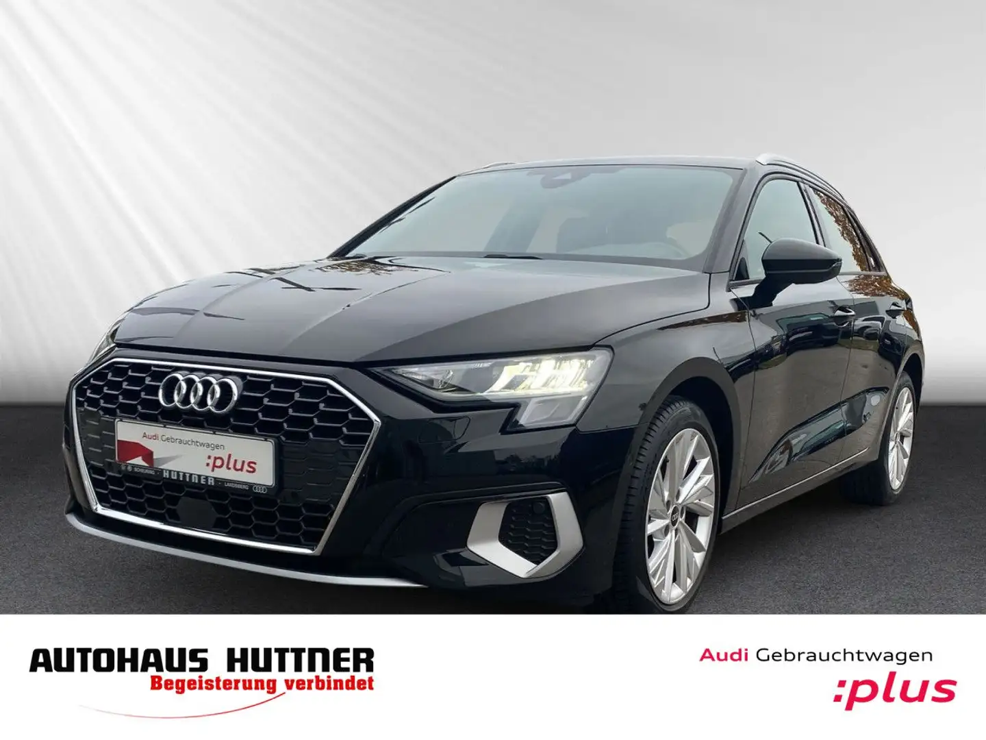 Audi A3 Sportback 35 TDI advanced S tronic Temp. R-Kam. Schwarz - 1