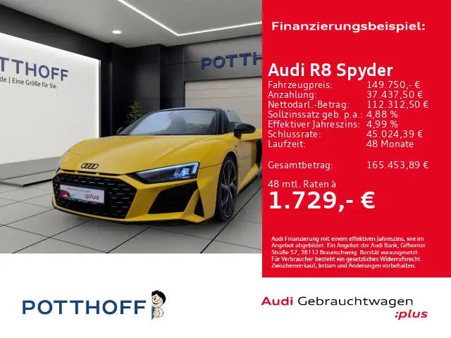 Audi V10 RWD PERFORMANCE B&O LM20 KAMERA NA
