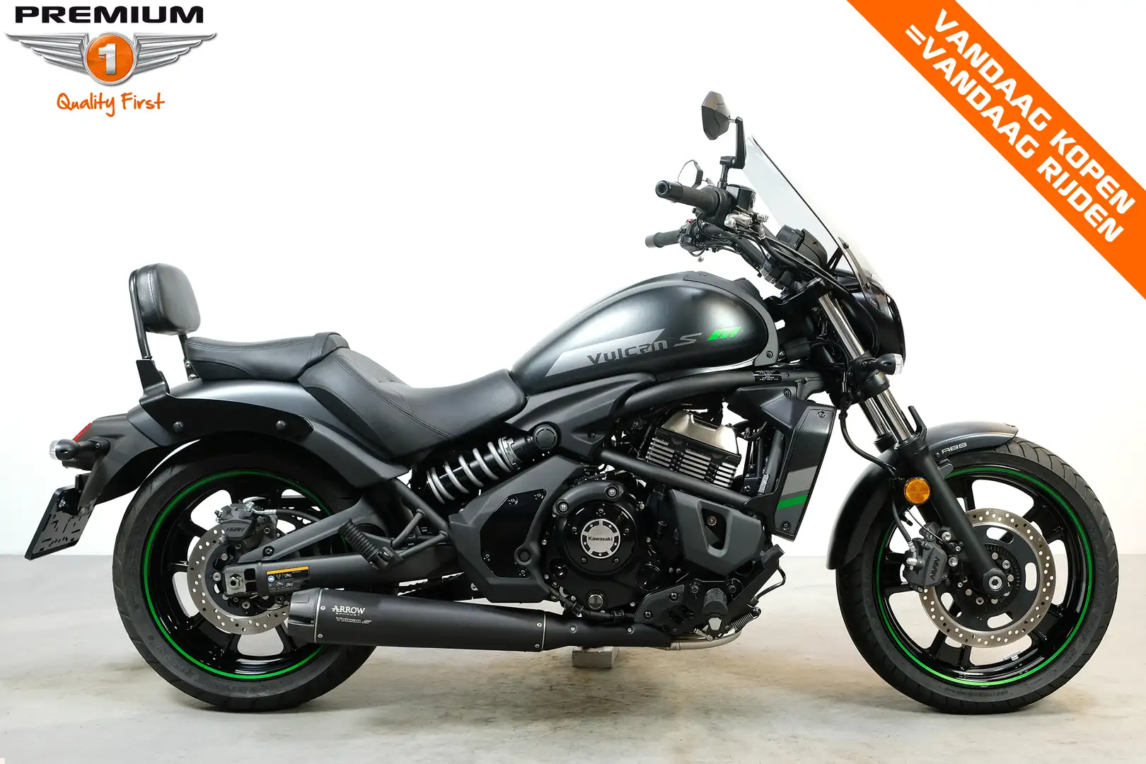 Kawasaki Vulcan S PERFORMANCE Gri - 1
