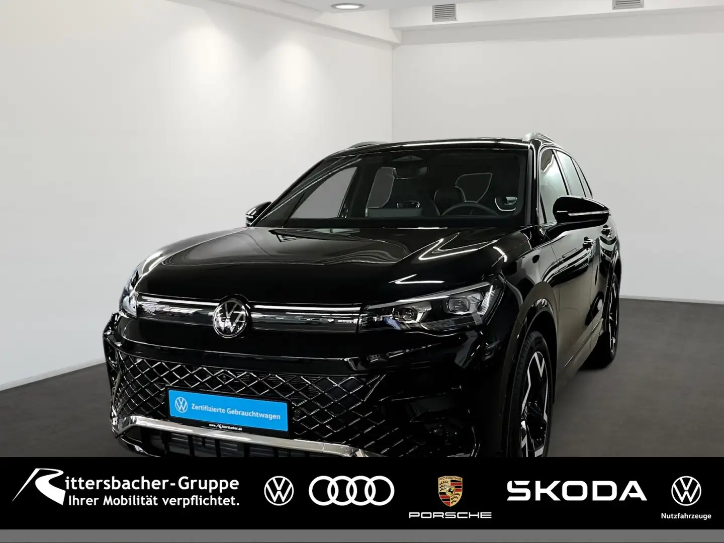Volkswagen Tiguan 2.0 TDI R-Line DSG IQLight AHK Navi Schwarz - 1