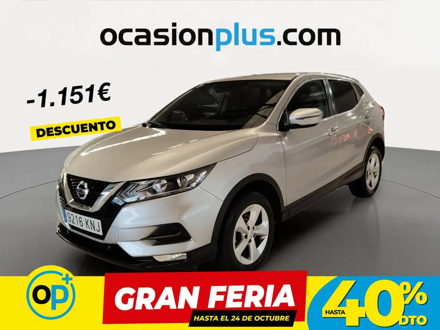 Nissan Qashqai 1.2 DIG-T Acenta 4x2 Gris - 1
