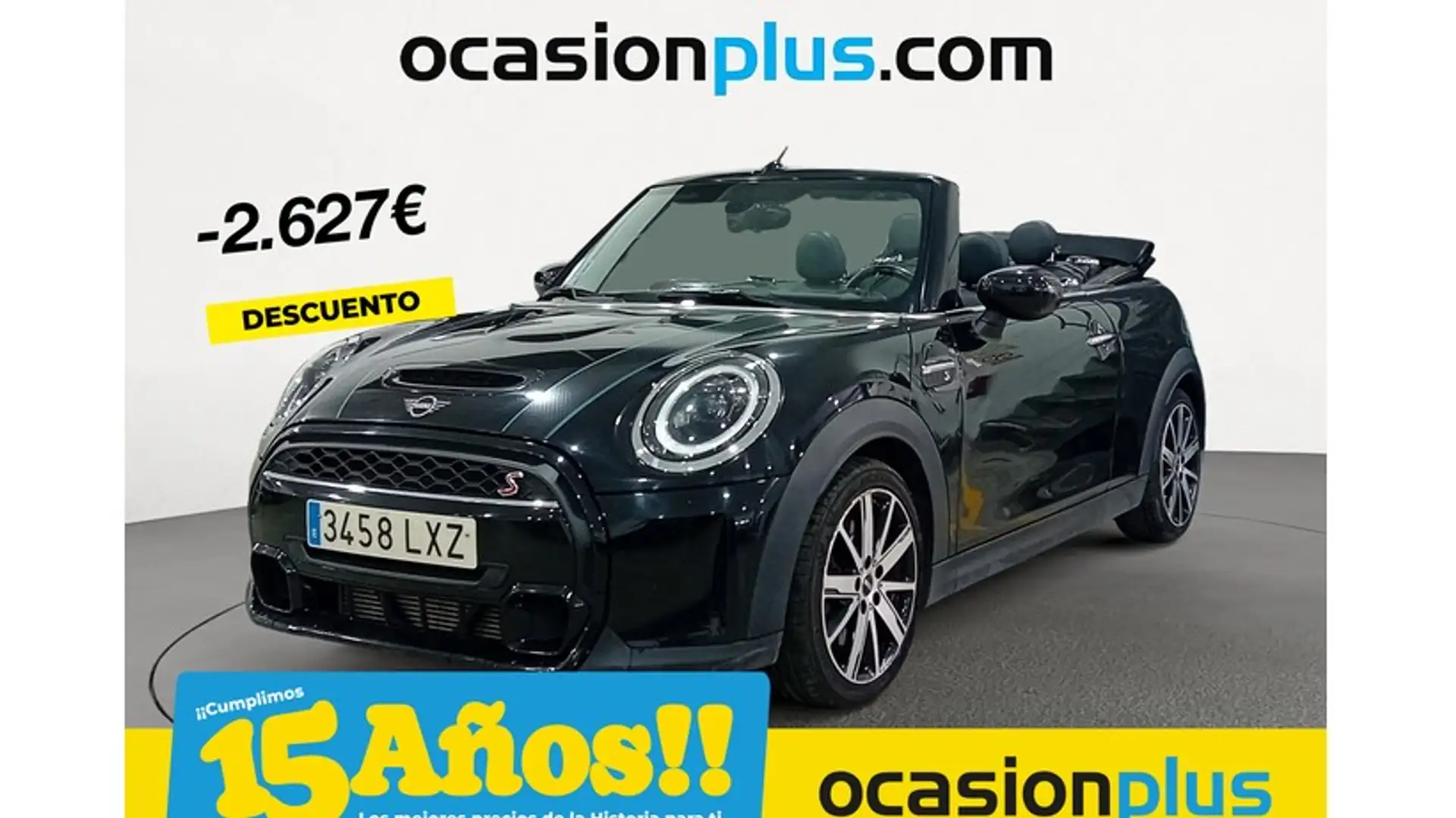 MINI Cooper S Cabrio Negro - 1
