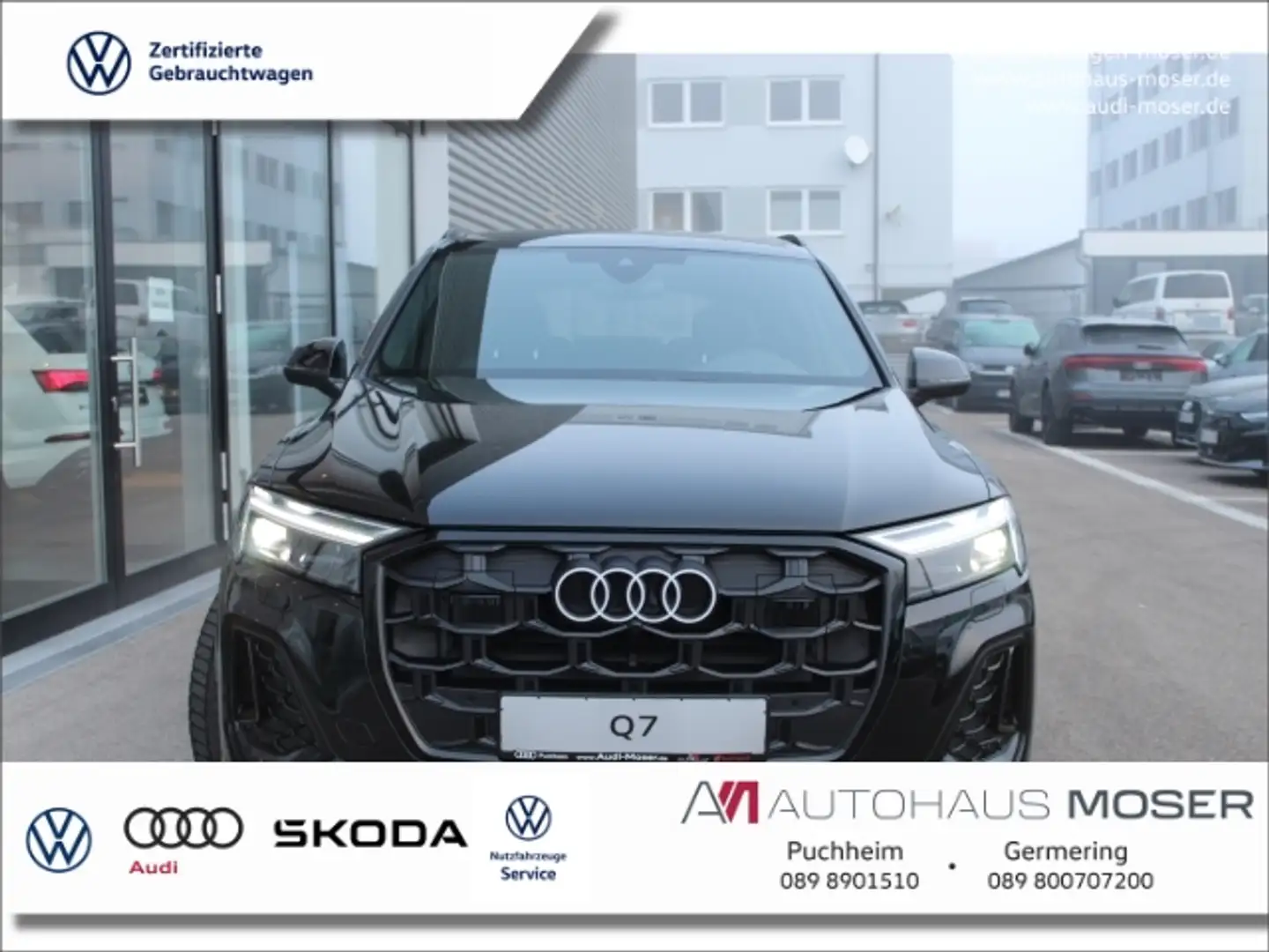 Audi Q7 55 TFSI e qu.Tiptr S-line*AHK*Pano*B&O*Tour*MTRX!! Negru - 1