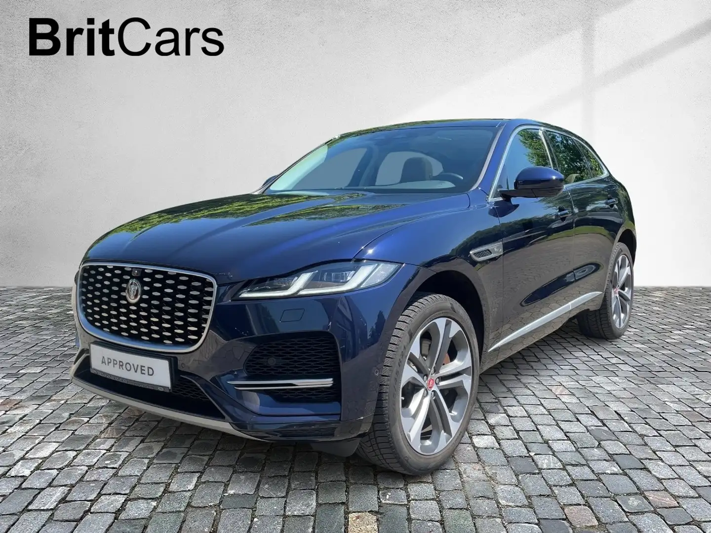 Jaguar F-Pace D300 AWD SE Pano SpurH el.Heck elSitz SD Bleu - 1