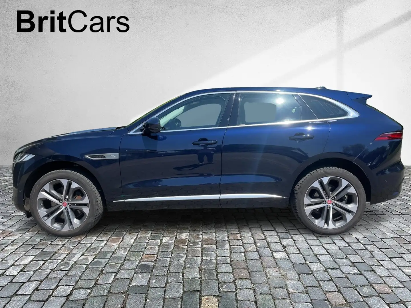 Jaguar F-Pace D300 AWD SE Pano SpurH el.Heck elSitz SD Modrá - 2