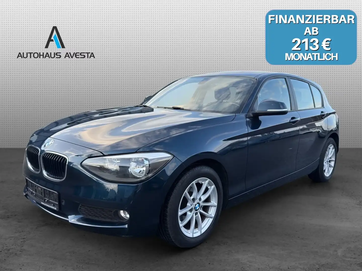 BMW 116 d/ NUR 46tKM/ AUTOMATIK / GARANTIE/ NAVI / Albastru - 1