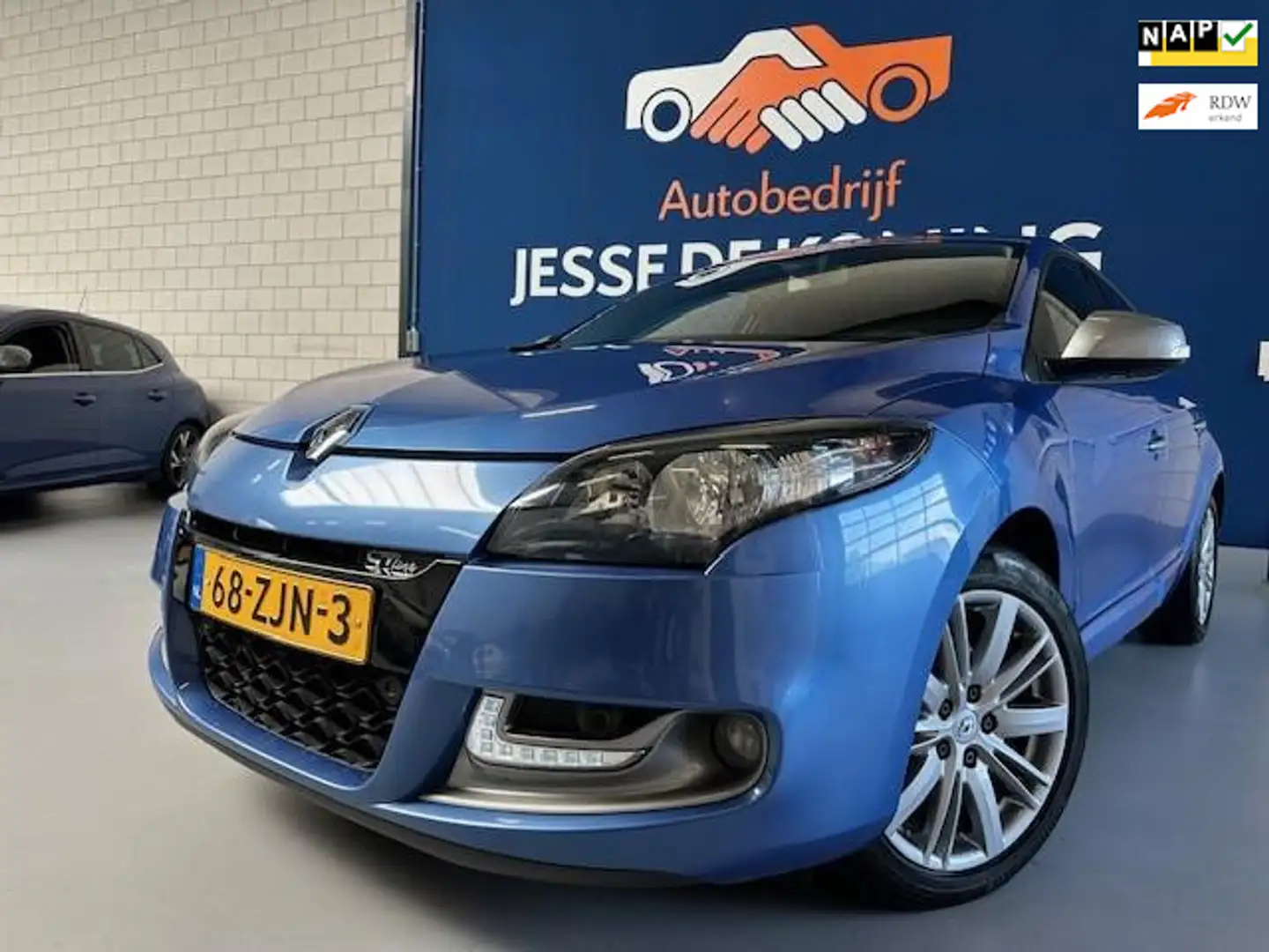 Renault Megane 1.2 TCe GT-Line,5 deurs,Navigatie,Half Leder,Sport Blauw - 1