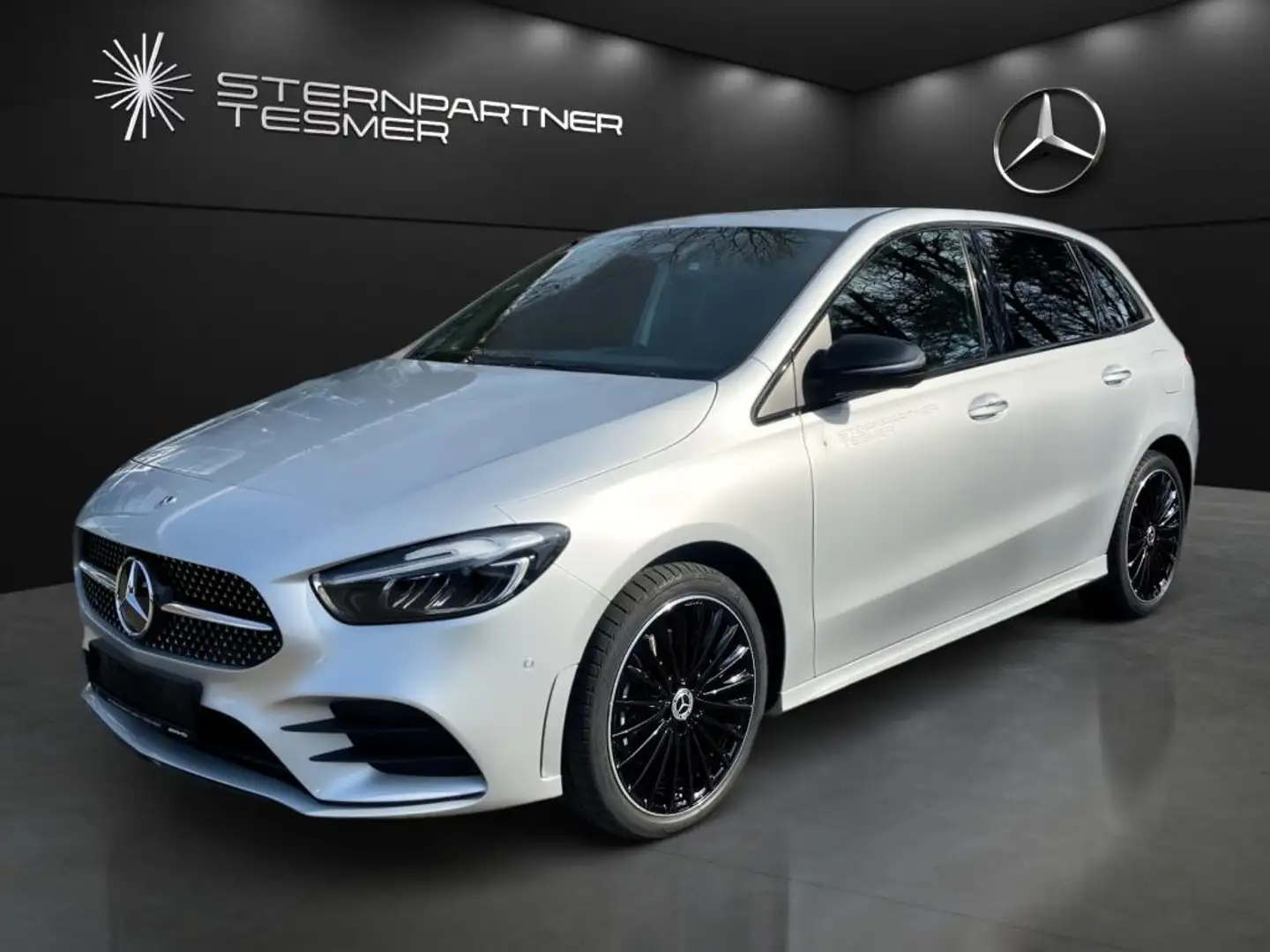 Mercedes-Benz B 250 e mit EQ Hybrid Technologie +AMG+Night+SHZ Silber - 1