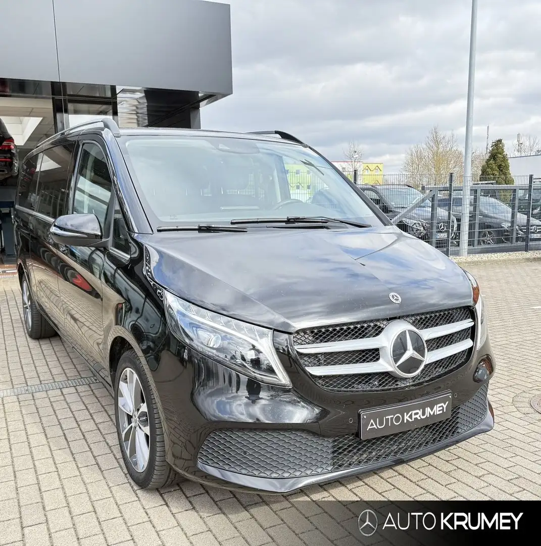 Mercedes-Benz V 300 d AVANTGARDE Extralang LED+elektr.TürenBC Schwarz - 2