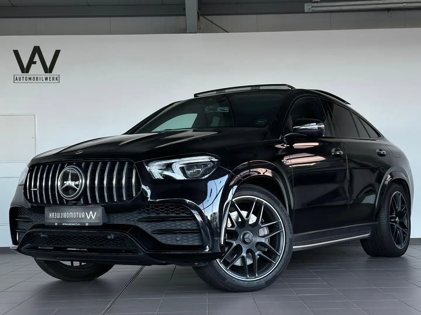 Mercedes-Benz GLE 53 AMG BURM |PANO |AHK |SOFT |H-UP |22 |MASS Schwarz - 1