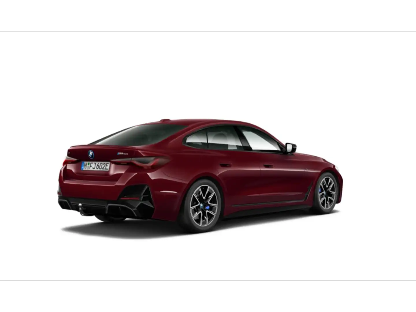 BMW i4 M50 Gran Coupé Rouge - 2