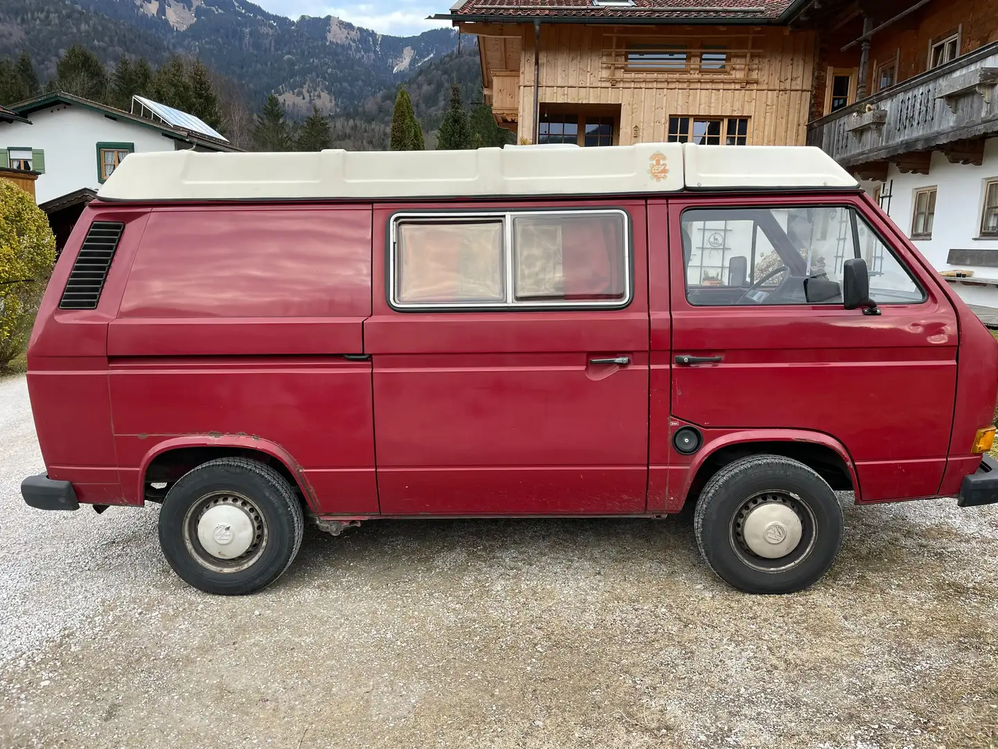Volkswagen T3 Transporter Červená - 2