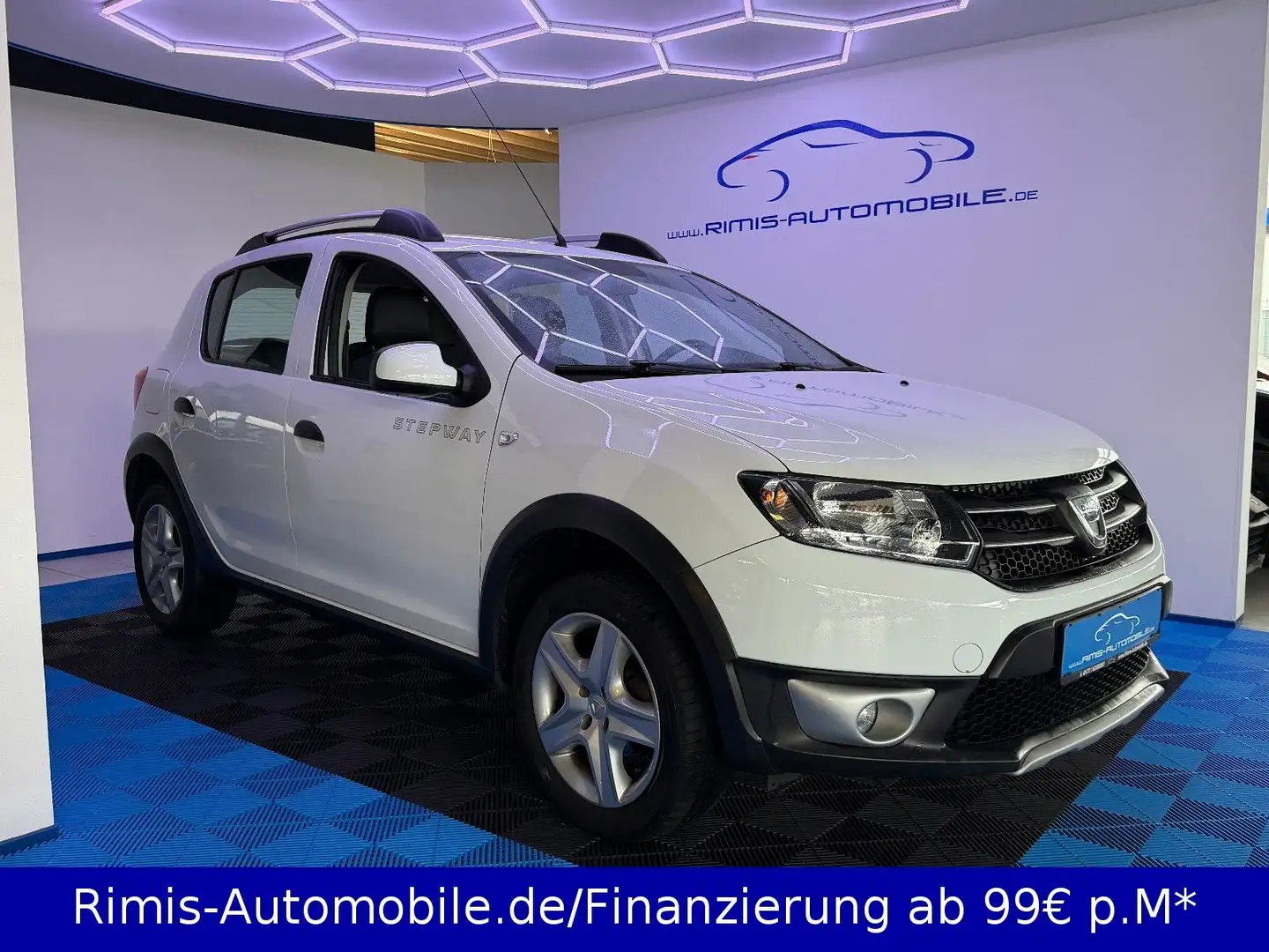 Dacia Sandero II Stepway Prestige Automatik Getriebe Blanc - 2