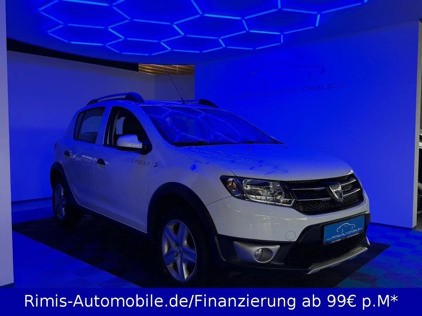 Dacia Sandero II Stepway Prestige Automatik Getriebe Blanc - 1