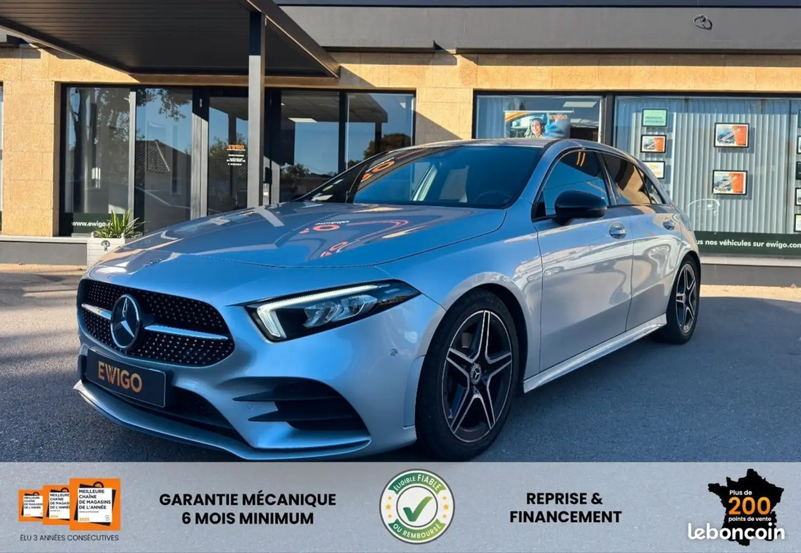 Mercedes-Benz A 200 2.0 200 d 150 amg line 8g-dct Gris - 1