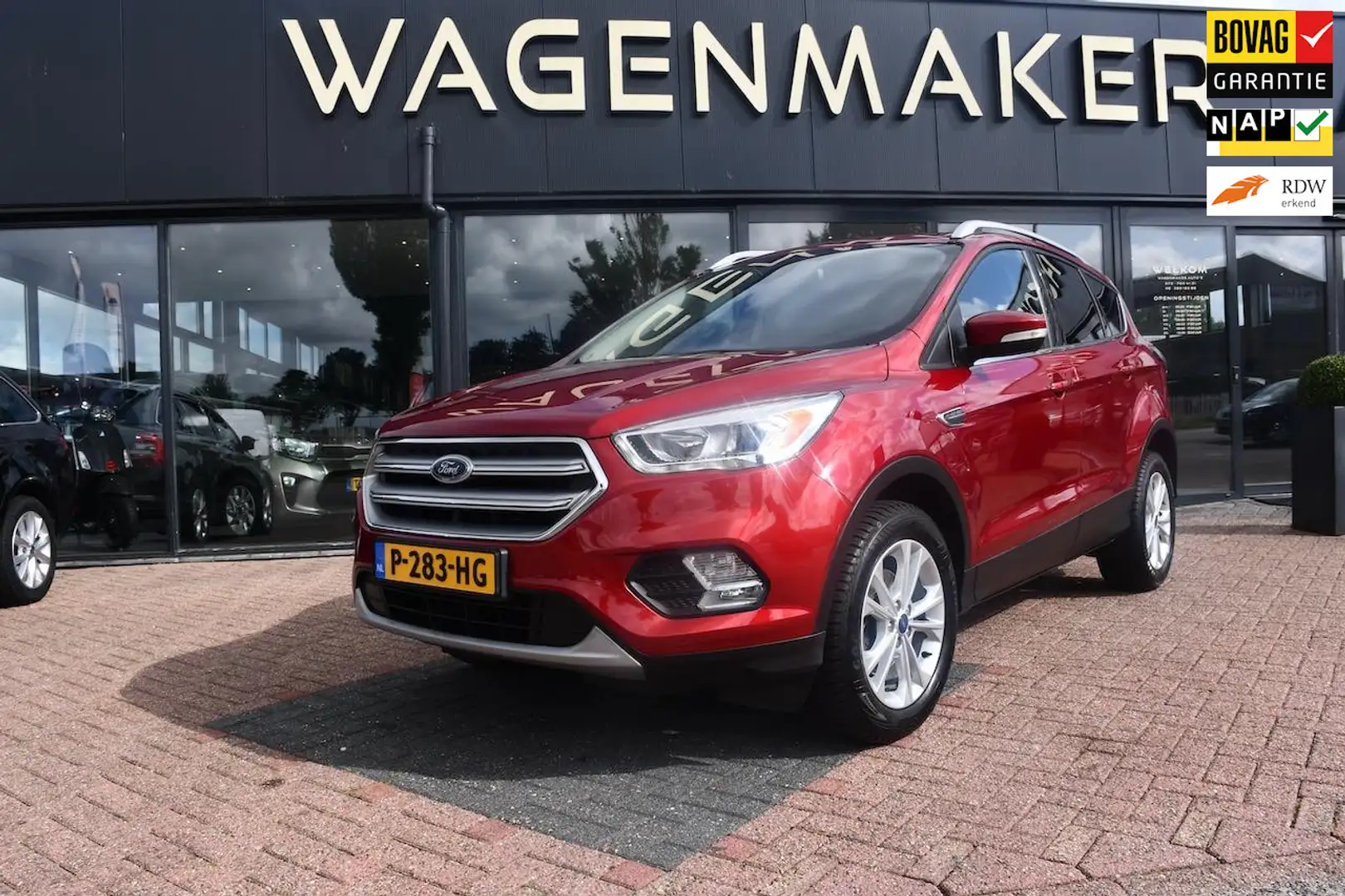 Ford Kuga 1.5 Titanium Styling Pack Clima|Cruise|Navi|Dealer Rood - 1