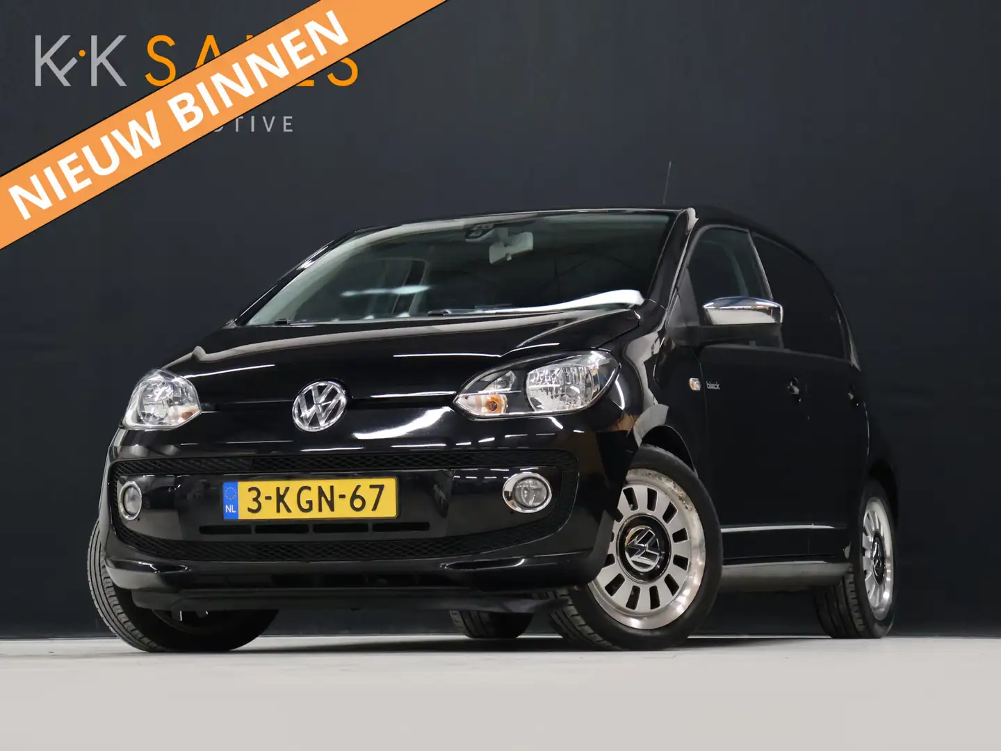 Volkswagen up! 1.0 high up! BlueMotion [PANORAMA DAK, CRUISE CONT Zwart - 1