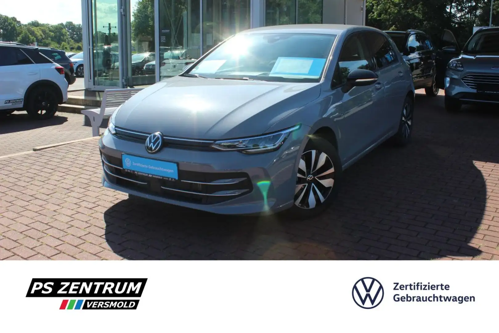 Volkswagen Golf VIII 1.5 eTSI DSG Goal CAM LED APP Bluetooth Grijs - 1
