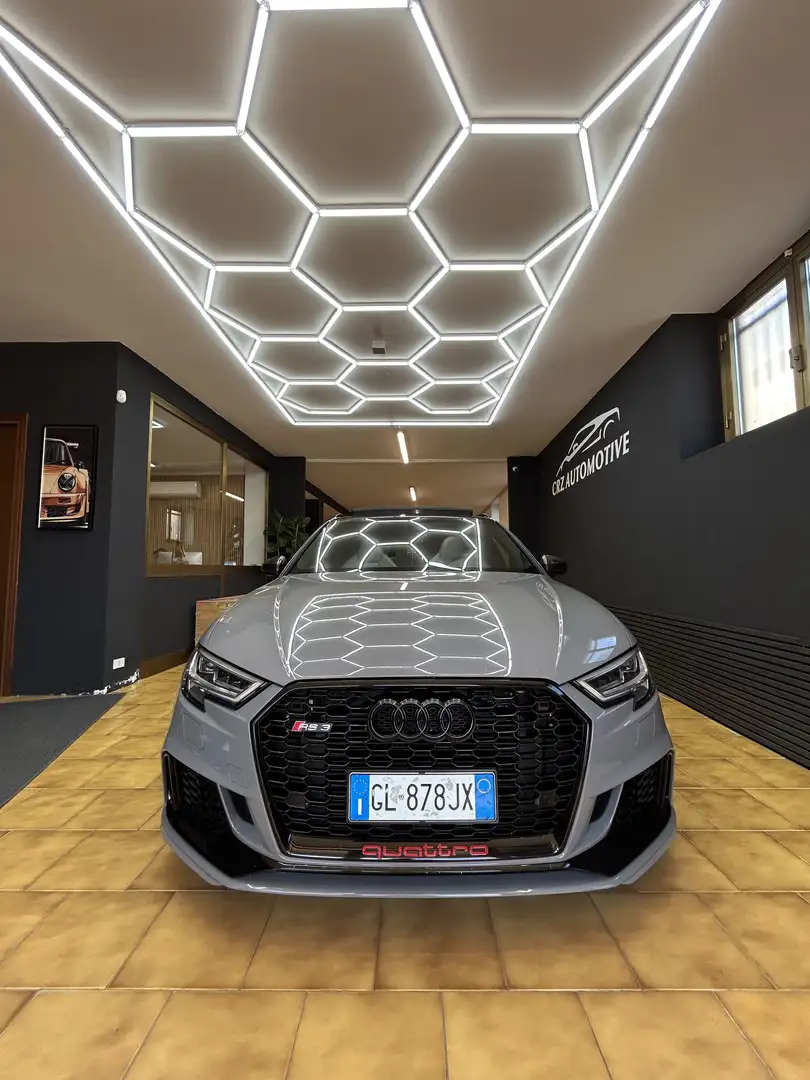 Audi RS3 500 HP-TETTO-CARBOCERAMICI-LUCI AMBIENTE Gris - 2