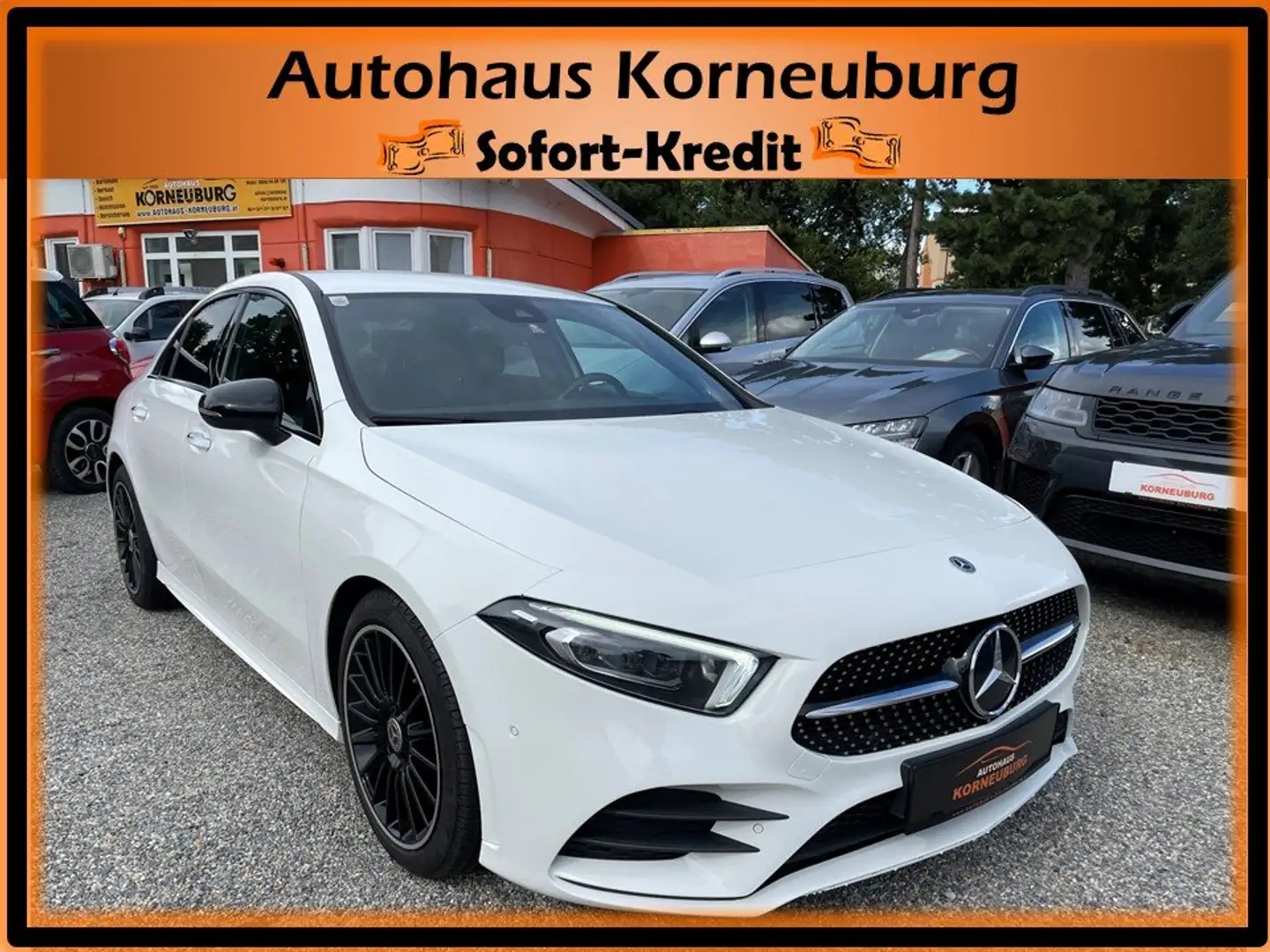 Mercedes-Benz A 220 ///AMG-LINE**NAVI**LEDER**Keyless Go**RFK**AHV** Weiß - 1