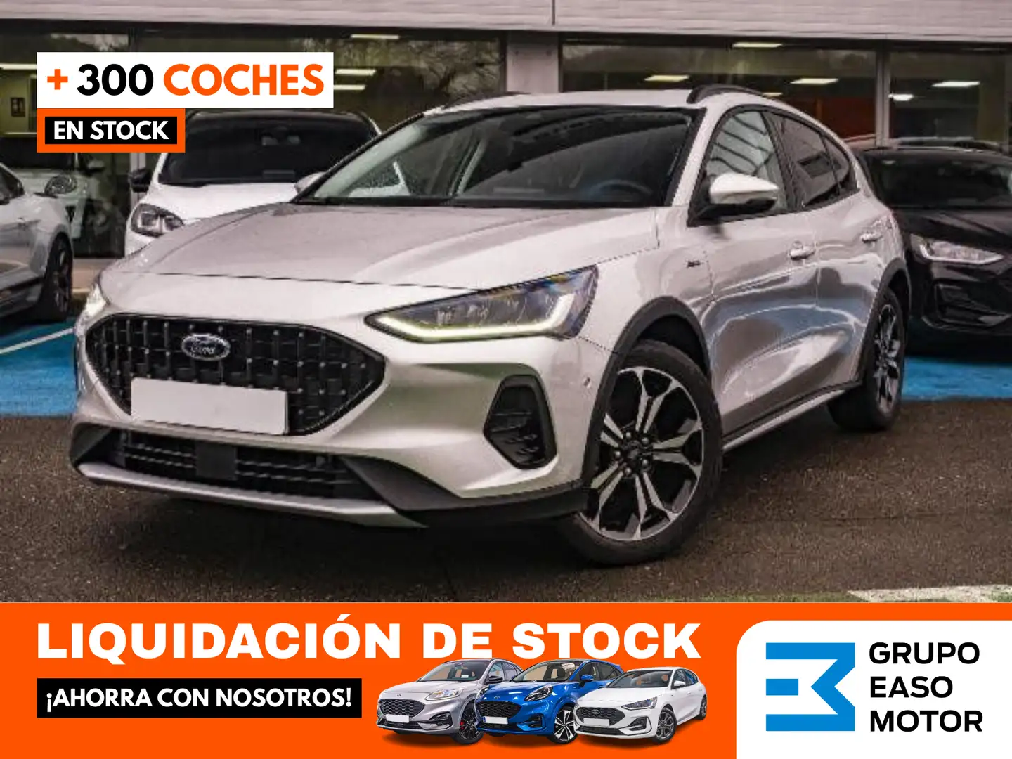 Ford Focus 1.0 Ecoboost MHEV Active 155 Argent - 1