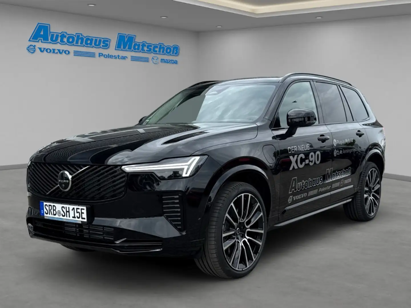 Volvo XC90 Ultra Dark Recharge T8 AWD 7-Sitzer HUD AHK Leder Schwarz - 1