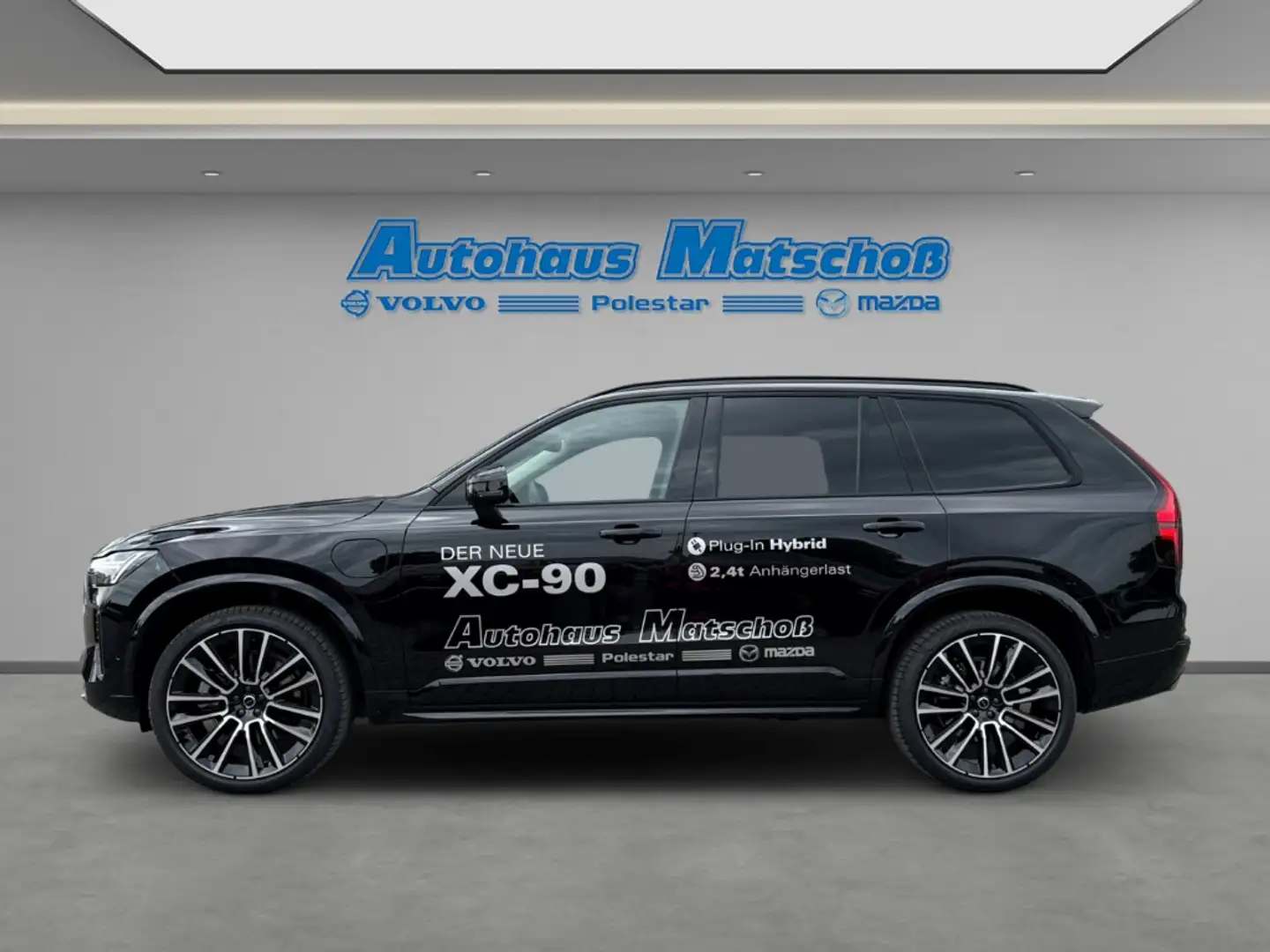 Volvo XC90 Ultra Dark Recharge T8 AWD 7-Sitzer HUD AHK Leder Schwarz - 2