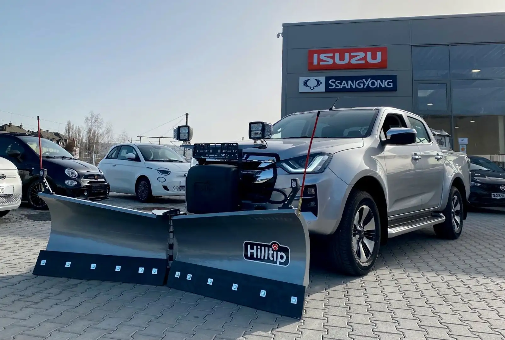 Isuzu D-Max L | 4x4 A/T|  - Winterdienst / Schneepflug Weiß - 1