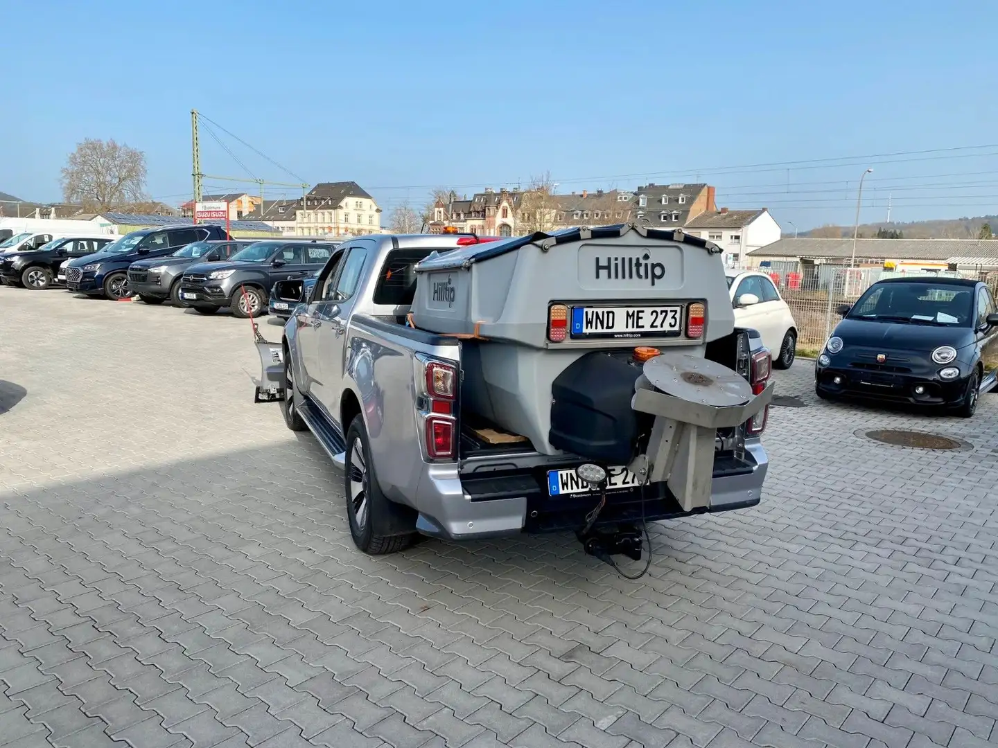 Isuzu D-Max L | 4x4 A/T|  - Winterdienst / Schneepflug Weiß - 2