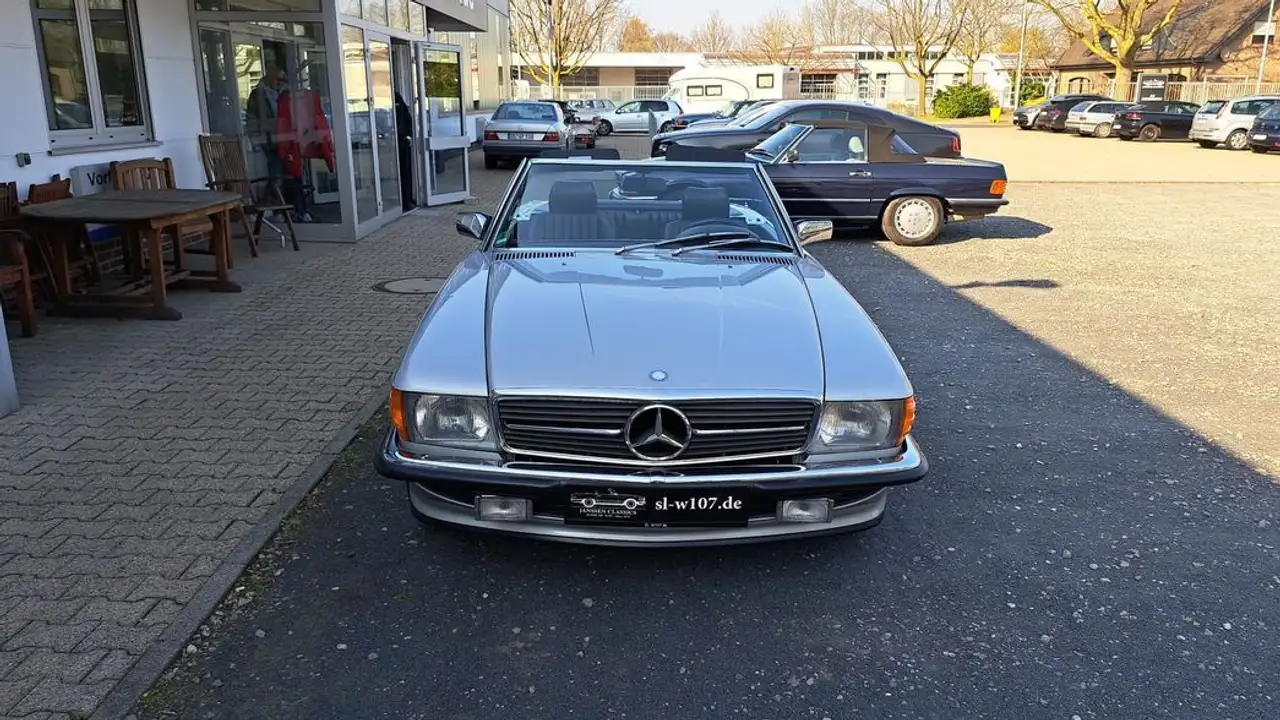 Mercedes-Benz SL 300 Silber / Leder schwarz/ Automatik 2x vor, foto 11