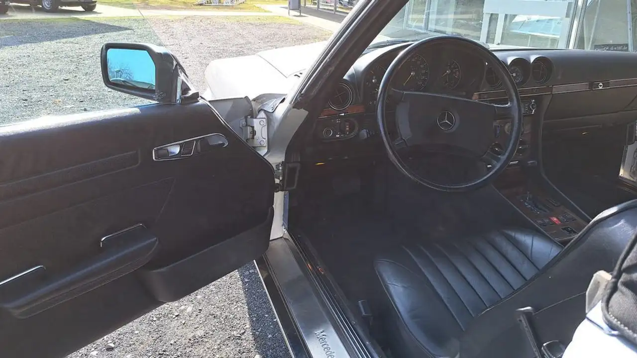 Mercedes-Benz SL 300 Silber / Leder schwarz/ Automatik 2x vor, foto 8
