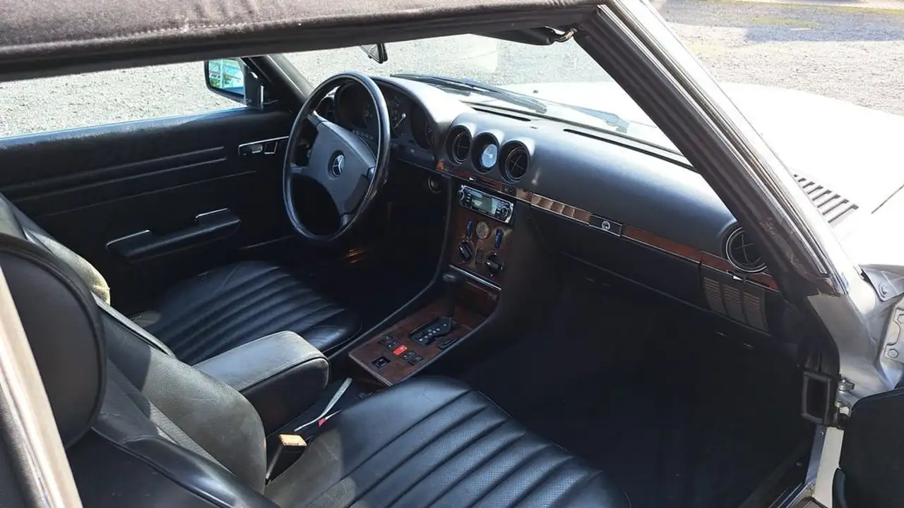 Mercedes-Benz SL 300 Silber / Leder schwarz/ Automatik 2x vor, foto 6